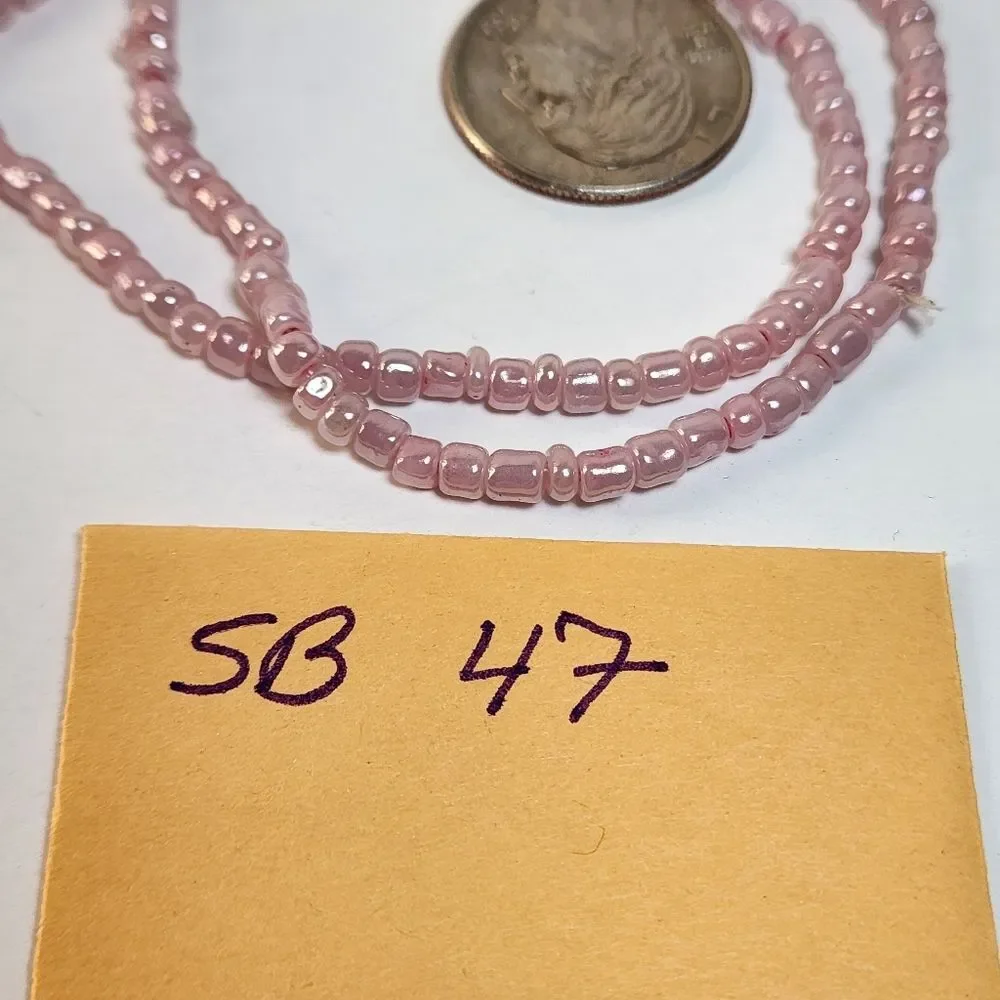 5/$10 Seed Bead 1 Single Strand Seed Beads Jewelry Making Supplies Crafts